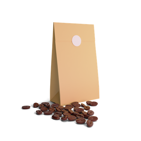 Coffee Package  3D Icon