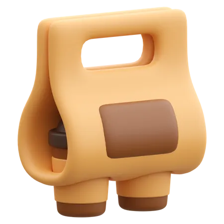 Coffee Packing  3D Icon