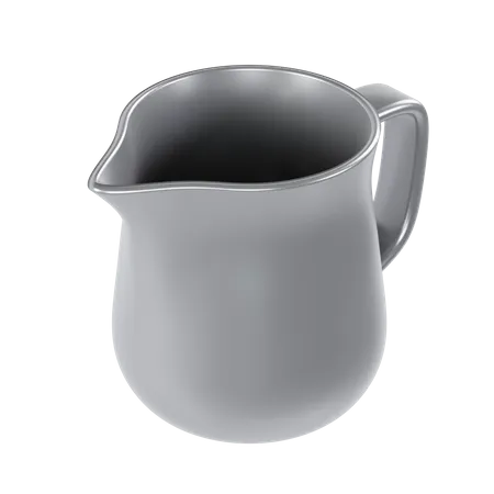 Coffee Pitcher  3D Illustration