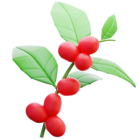 Coffee Plant  3D Icon