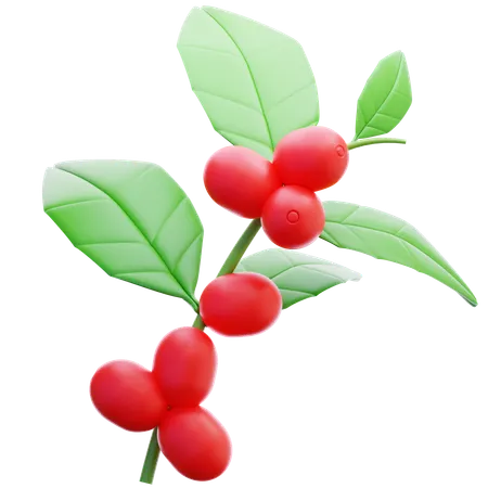 Coffee Plant  3D Icon