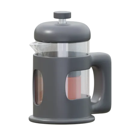 Coffee Plunger  3D Icon