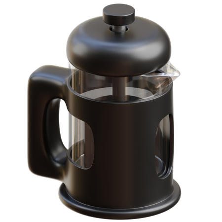 Coffee Plunger  3D Icon