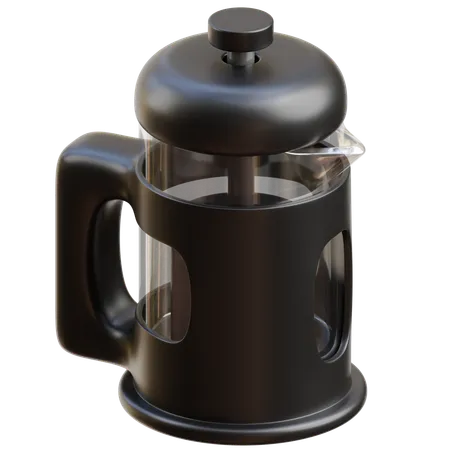 Coffee Plunger  3D Icon