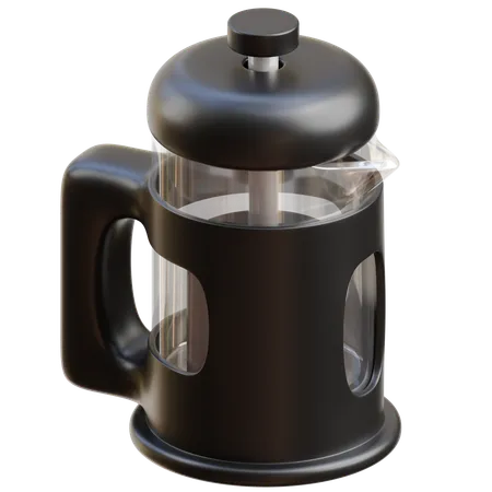 Coffee Plunger  3D Icon