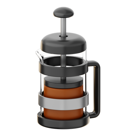 Coffee Plunger  3D Icon