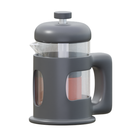 Coffee Plunger  3D Icon