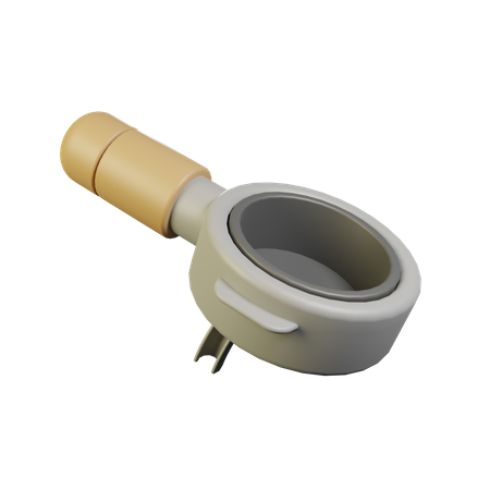 Coffee Portafilter  3D Icon