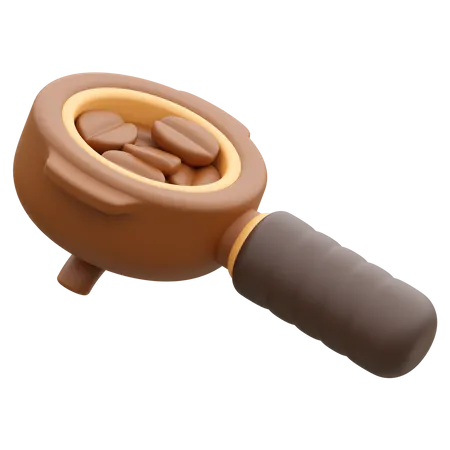 Coffee Portafilter  3D Icon