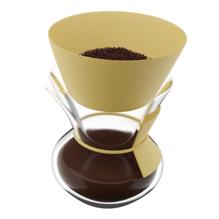 Coffee Portafilter 3D Icon