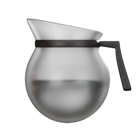 Coffee Pot 3 D Icon 3D Icon