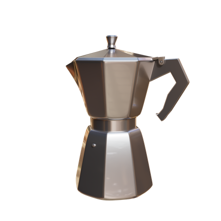 Coffee Pot  3D Icon