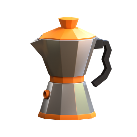 コーヒーポット  3D Icon