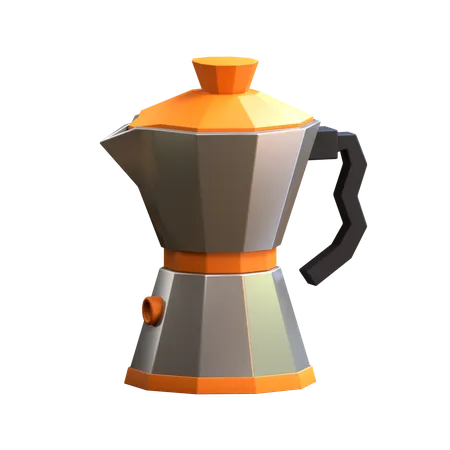 コーヒーポット  3D Icon