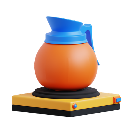 Coffee Pot  3D Icon