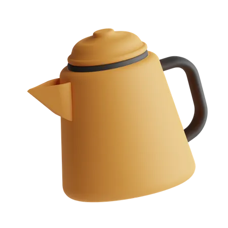 Coffee Pot  3D Icon