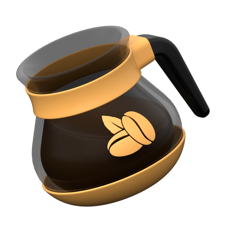 Coffee Pot  3D Icon