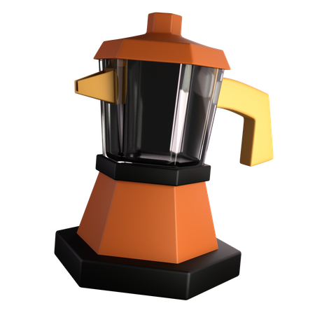 Coffee Pot  3D Icon