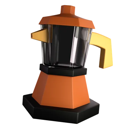 Coffee Pot  3D Icon