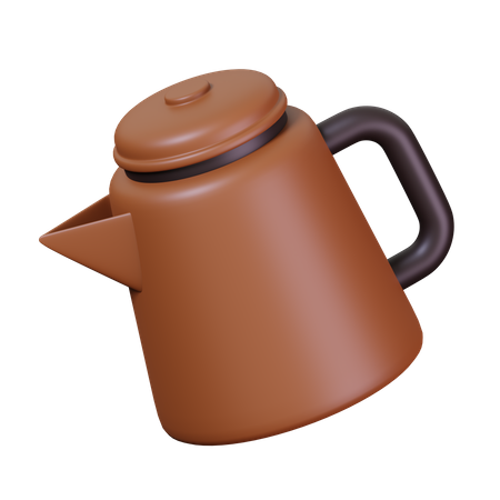 Coffee Pot  3D Icon