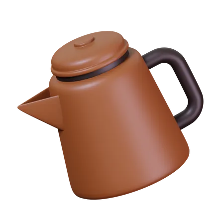 Coffee Pot  3D Icon