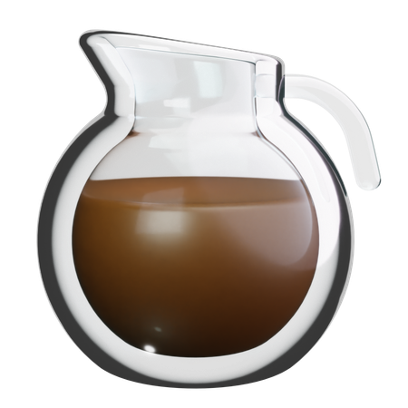 Coffee Pot  3D Icon