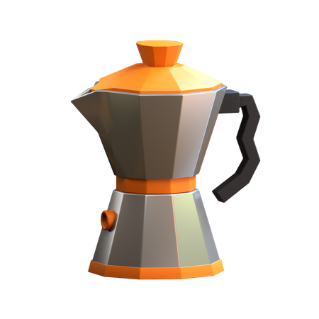 Coffee Pot  3D Icon