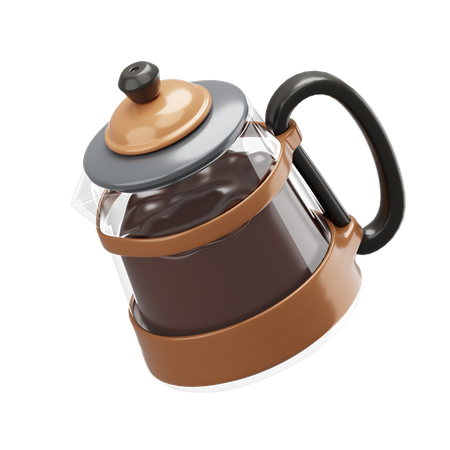 Coffee Pot  3D Icon