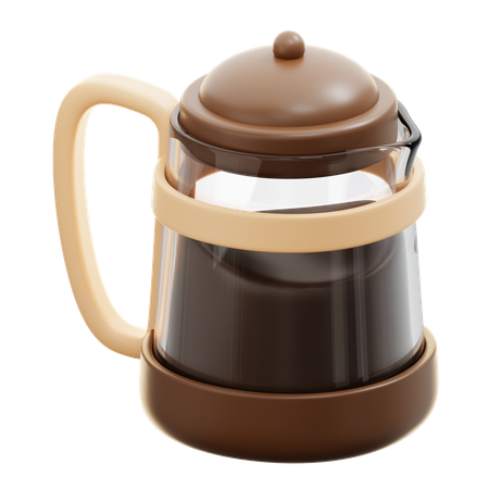 Coffee Pot  3D Icon