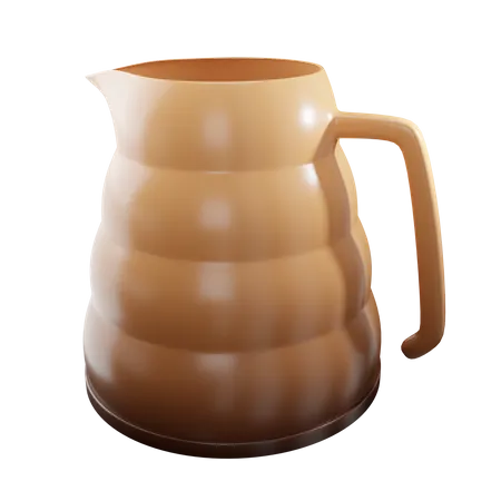 Coffee Pot  3D Illustration