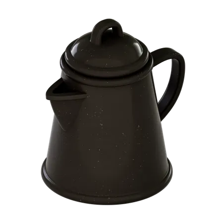 Coffee Pot  3D Illustration