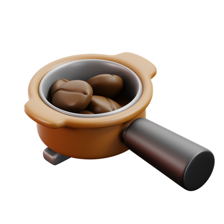 Coffee Protafilter  3D Icon