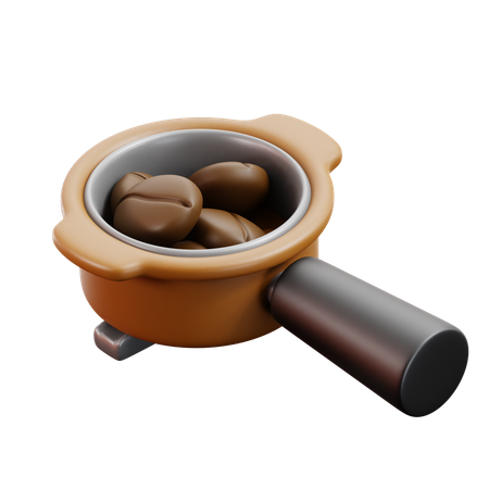 Coffee Protafilter  3D Icon