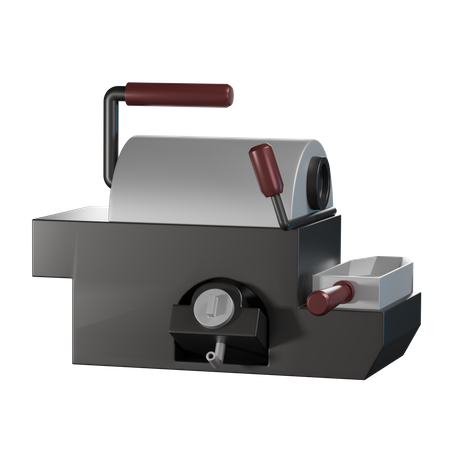 Coffee Roaster  3D Illustration