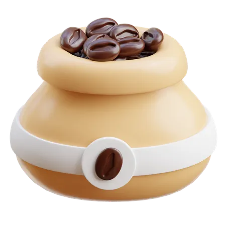 Coffee Sack  3D Icon