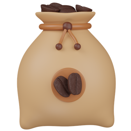 Coffee Sack  3D Icon