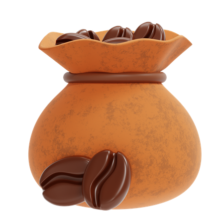 Coffee Sack  3D Icon