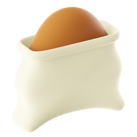 Coffee Sack  3D Icon
