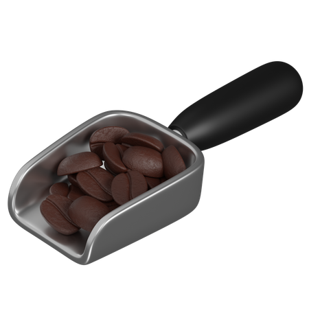 Coffee Scoop  3D Icon