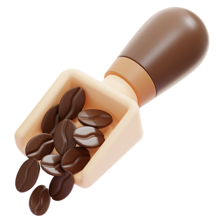 Coffee scoop  3D Icon