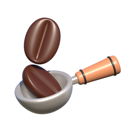 Coffee Scoop  3D Icon