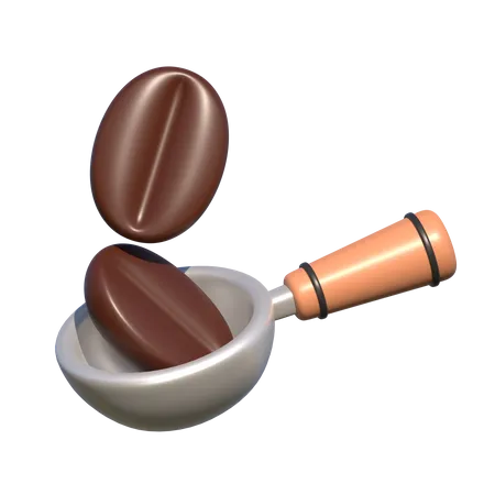 Coffee Scoop  3D Icon