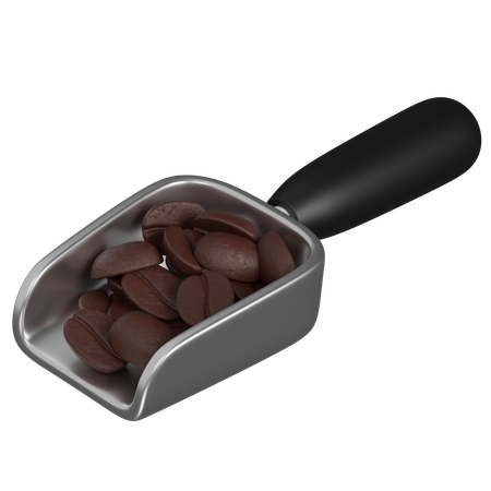 Coffee Scoop  3D Icon