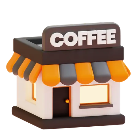 COFFEE SHOP  3D Icon