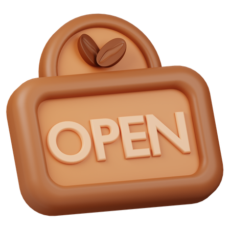 Coffee Shop  3D Icon