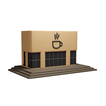 Coffee Shop Download This Item Now 3D Icon