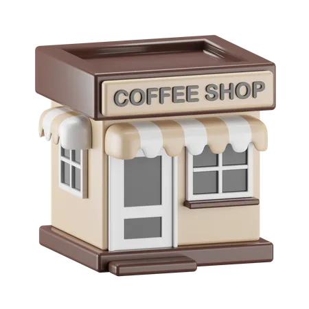 COFFEE SHOP  3D Icon