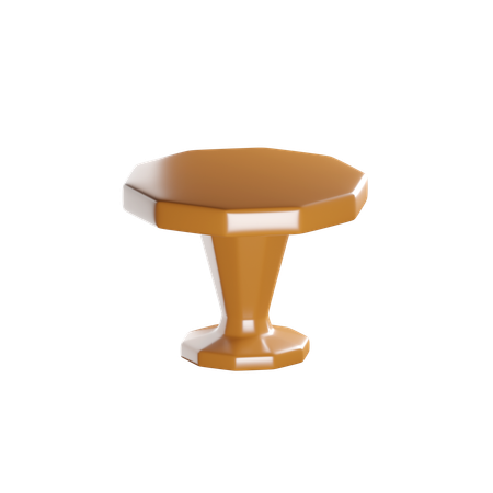 COFFEE TABLE  3D Icon
