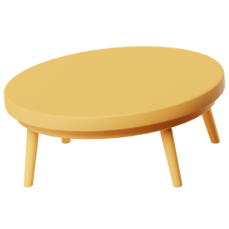 Coffee Table  3D Icon