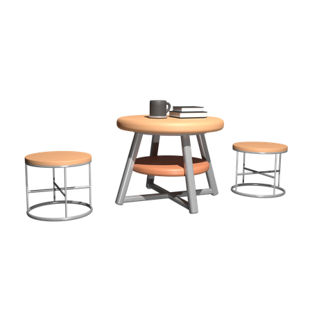 Coffee Table  3D Icon